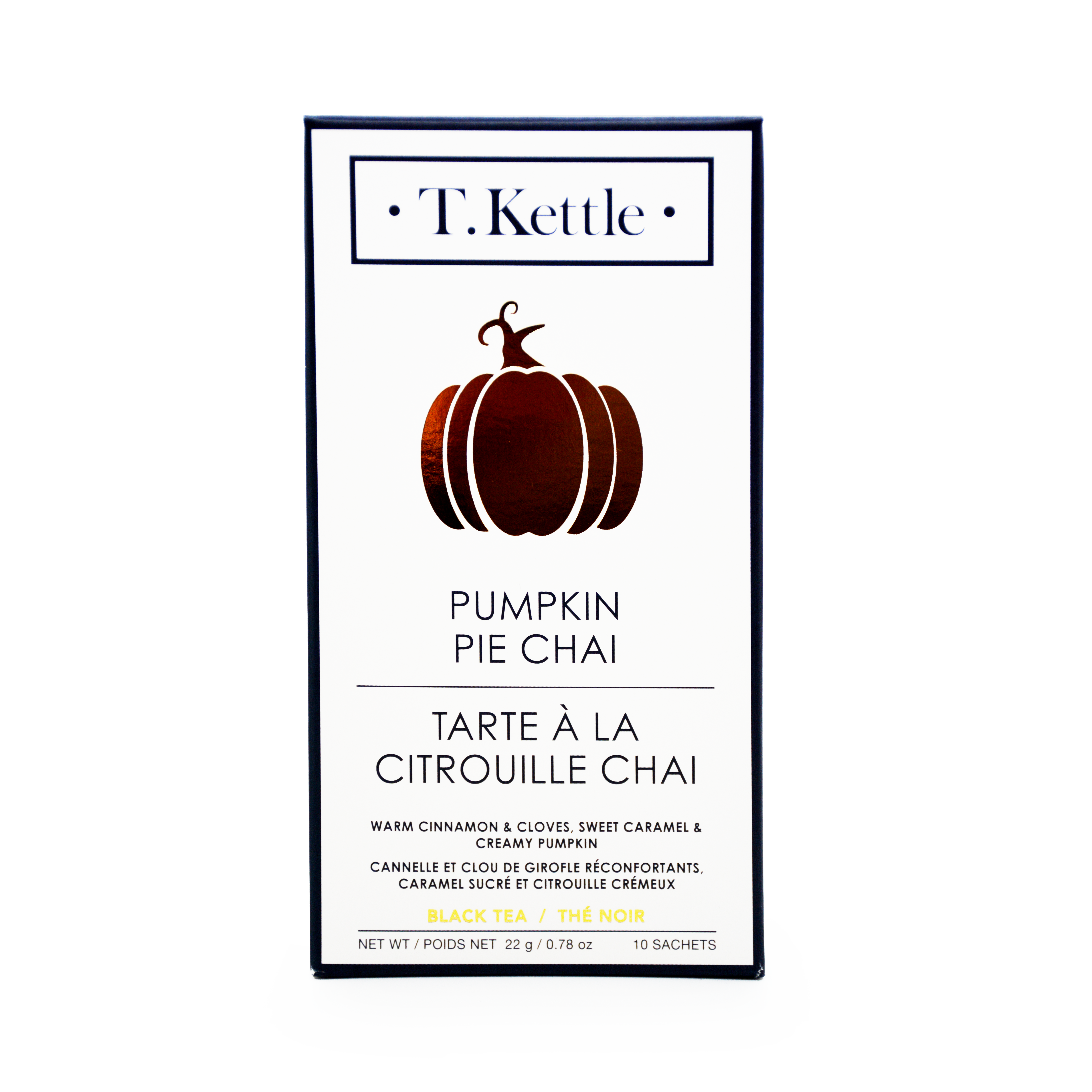 Pumpkin Pie Chai – Box of 10