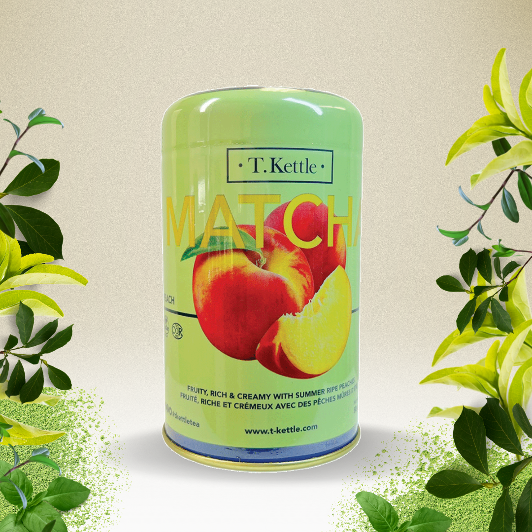 Peach Matcha Tin – T. Kettle