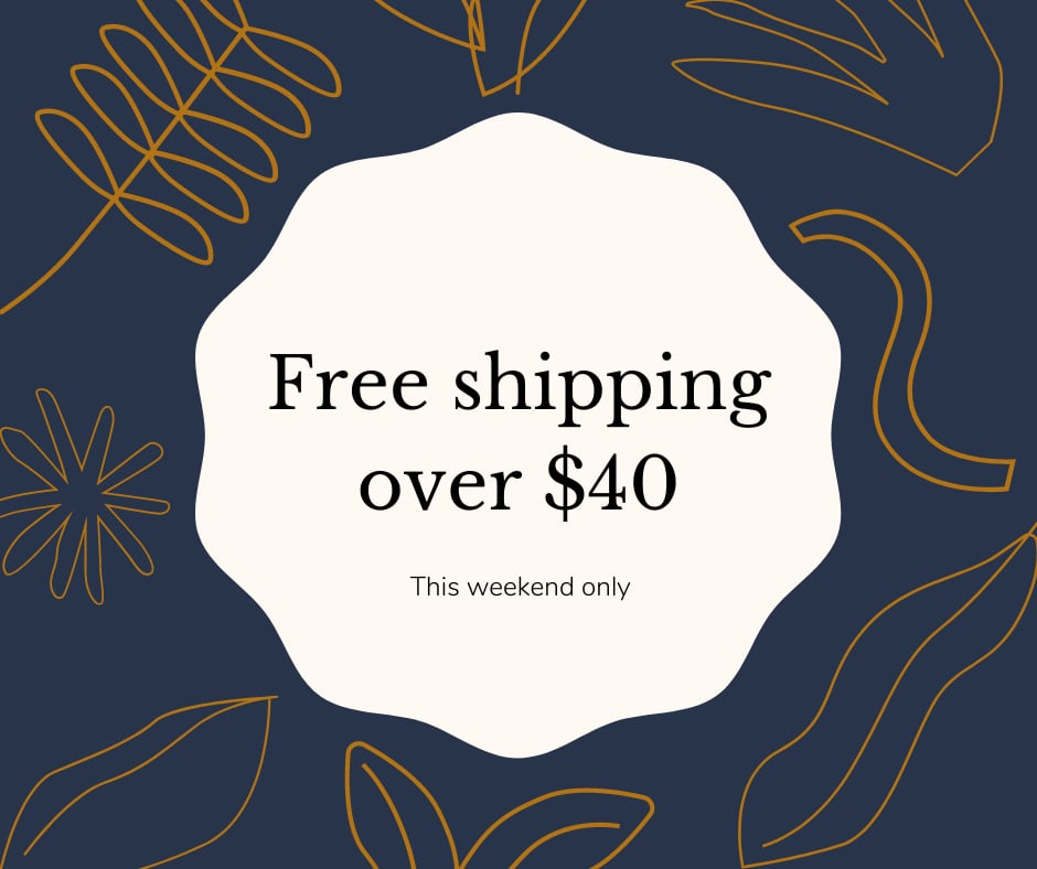 Two models wearing women's black cotton crewneck tee and off-white cotton crewneck tee.