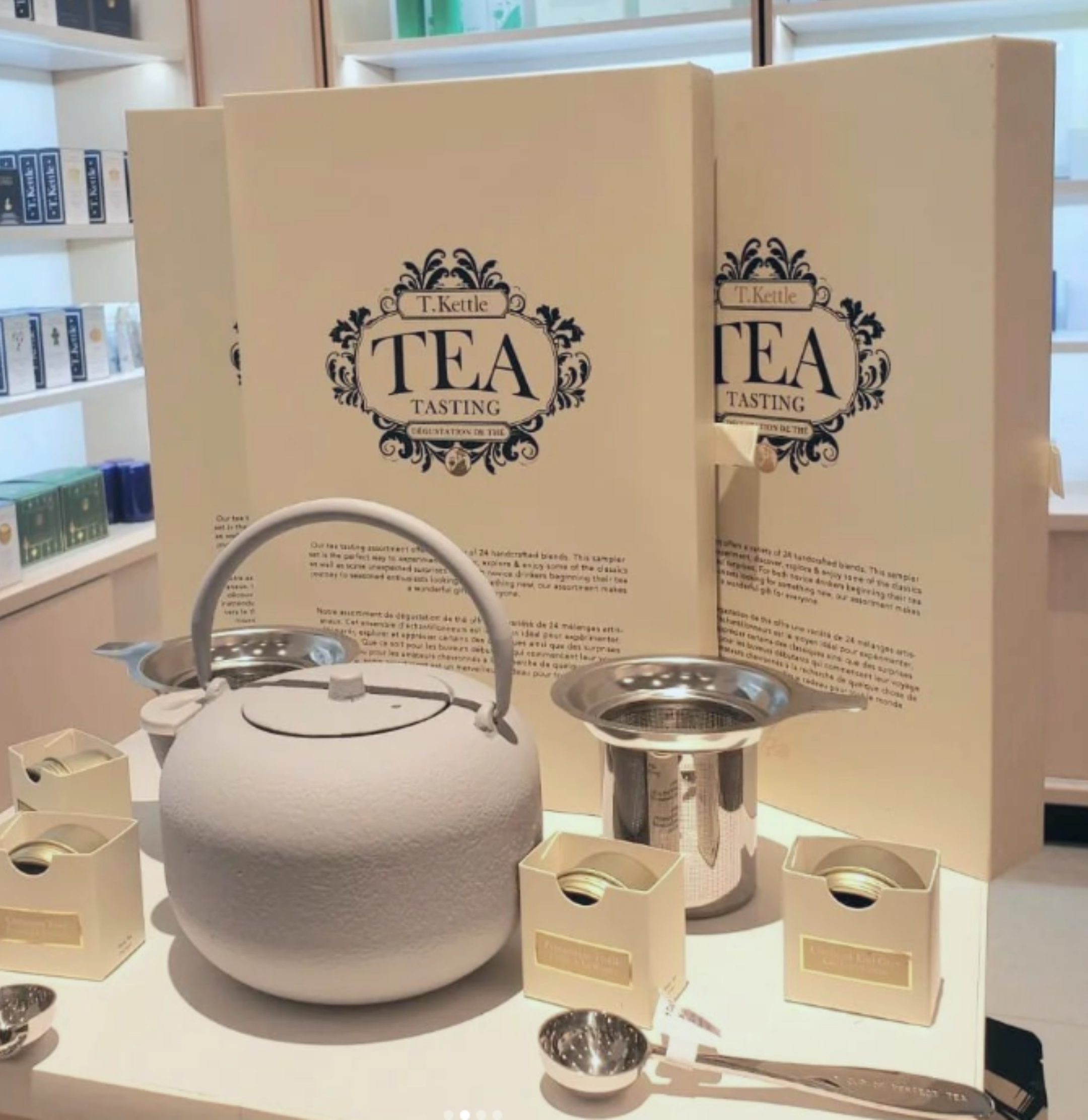 In Store T. Kettle Tea Sampler: T. Kettle Store Locations - Shop Premium Loose Leaf Tea Canada and North America