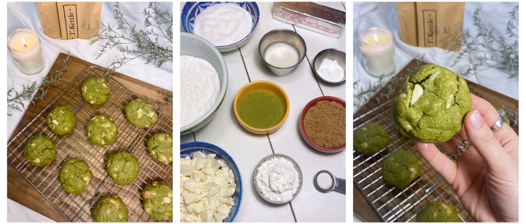 Matcha Cookies: Bake with matcha and create vibrant, delicious, and earthy cookies for your next gathering.