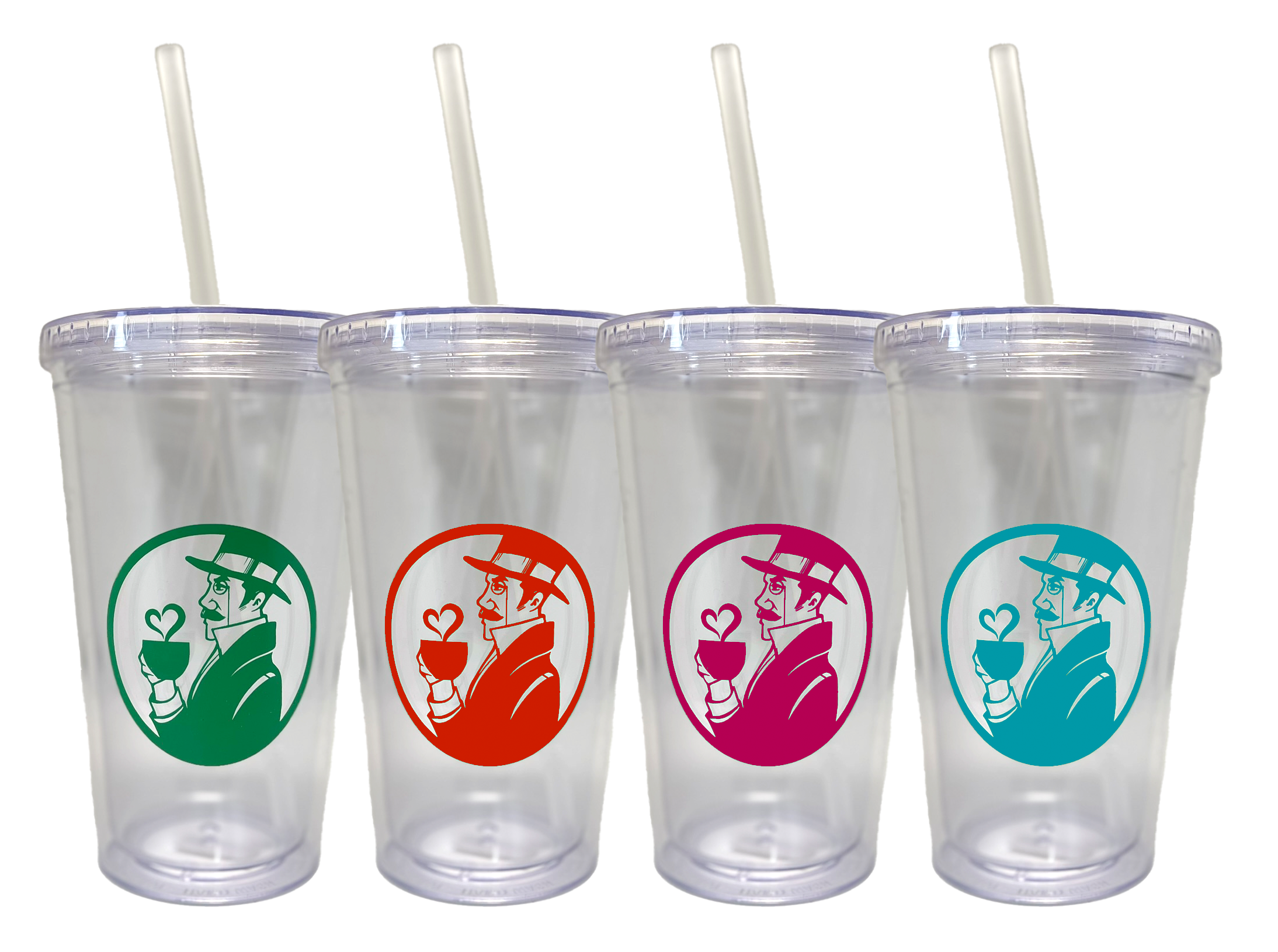 T. Kettle Clear Tumblers